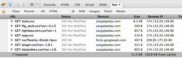 CSS files loading before minify